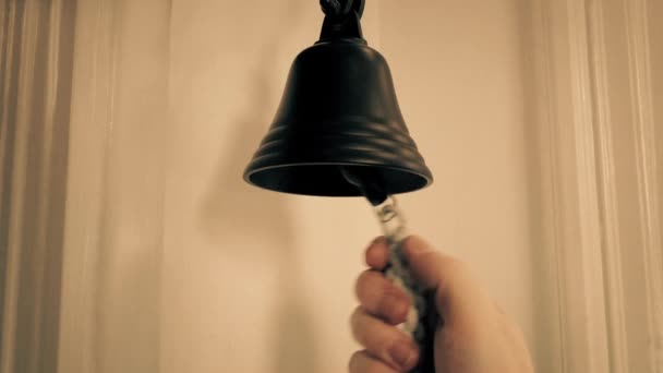 Bell Tocado Por Parede — Vídeo de Stock