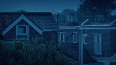 Akşamları varoşlara sağanak yağmur yağar