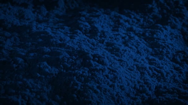 Ayışığında Kum Üstünde Hareket Etmek — Stok video