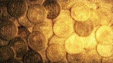Ortaçağ Altın Para Yığını