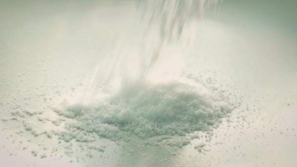 Açúcar Derramado Cozinha Tiros — Vídeo de Stock