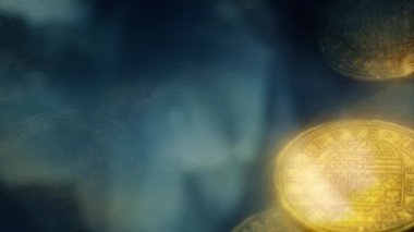Fantezi Altın Paralar Su Altında Ortaya Çıktı
