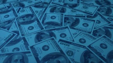 Yüzlerce Dolarlık Faturalar Yüzeyi Kaplıyor