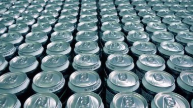 Süpermarket Koridoru Hareket Eden Kutuların Görüntüsü