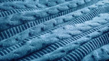 Jumper Örgü Kumaş Hareketli Atış