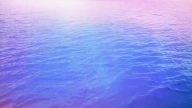 Kamera fişekleriyle denizin üzerinde süzülüyordu.