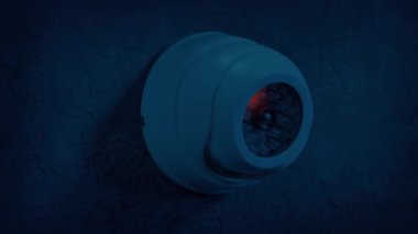 Hırsız Soygun sırasında CCTV kamerasını boyadı