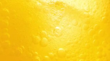 Limonata Uçan Köpükler Aşırı Yakın Çekim