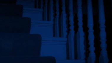 Gece Ayrıntıları İnen Merdivenler