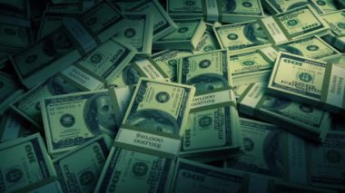 Dramatik Aydınlatma Para Yığını