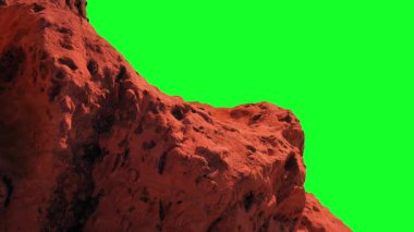 Kızıl Mars Yeşil Ekran Elementini Kayaladı