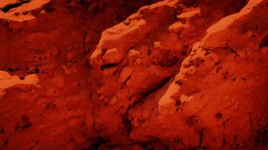 Mars Antik Kaya oluşum Çekimi