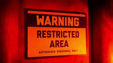 Parlayan Işıkta Kısıtlı Alan İşareti