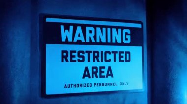 Parlayan Işıkta Uyarı Yasak Alanı