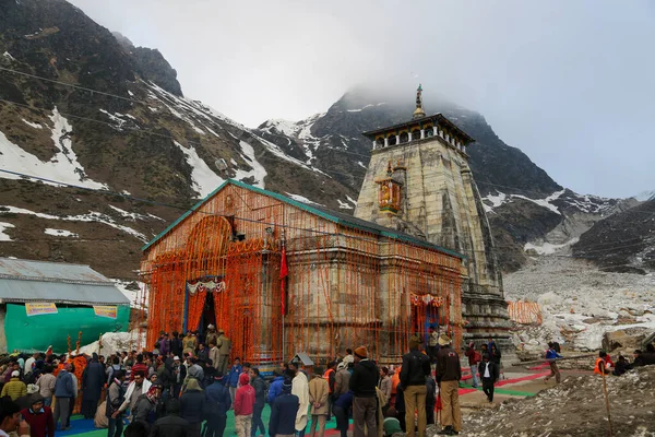 Rudarprayag Uttarakhand India Mayo 2014 Kedarnath Templo Reabierto Para Los — Foto de Stock