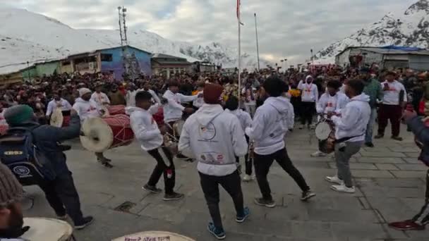 Dehradun Uttarakhand Inde Mai 2023 Dans Espace Sacré Temple Kedarnath — Video