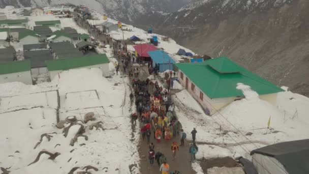 Dehradun Uttarakhand India May 2023 Embark Breathtaking Journey Spiritual Heights — Stock Video