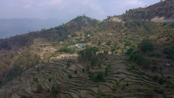 Uttarakhand Entfaltet Das Leben Die Bezaubernde Schönheit Der Berge Jeder — Stockvideo