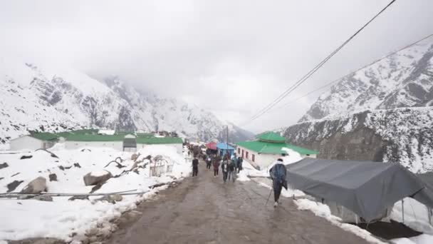 Dehradun Uttarakhand India Mei 2023 Schoonheid Van Bergtoppen Uttarakhand Waar — Stockvideo