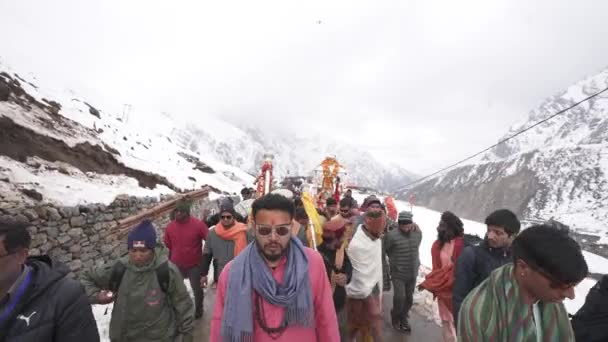Dehradun Uttarakhand India Maggio 2023 Imbarcati Viaggio Mozzafiato Attraverso Vette — Video Stock
