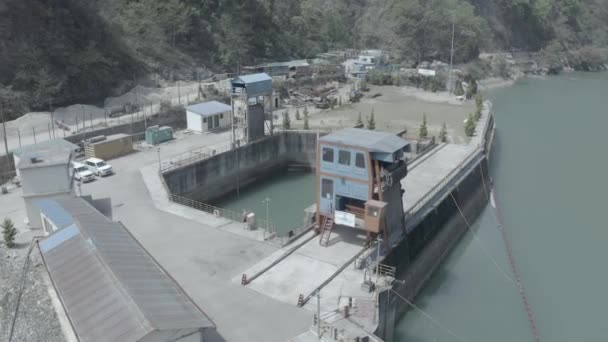 Esperienza Del Progetto Idroelettrico Himalayano — Video Stock