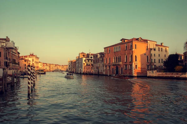 Gran Canal Venecia Ciudad Italia —  Fotos de Stock