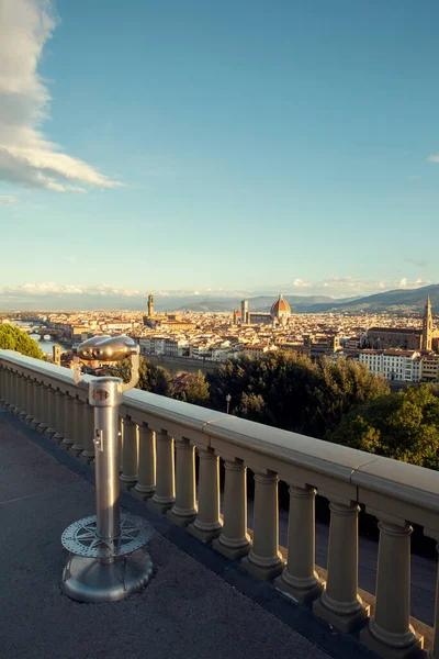 Krajobraz Miasta Florencji Toskanii Włochy Obrazek Stockowy