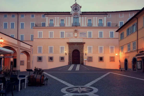 Palácio Apostólico Castel Gandolfo Roma Itália — Fotografia de Stock