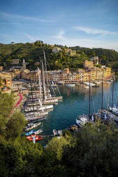 Marina Portofino Stad Ligurien Italien — Stockfoto