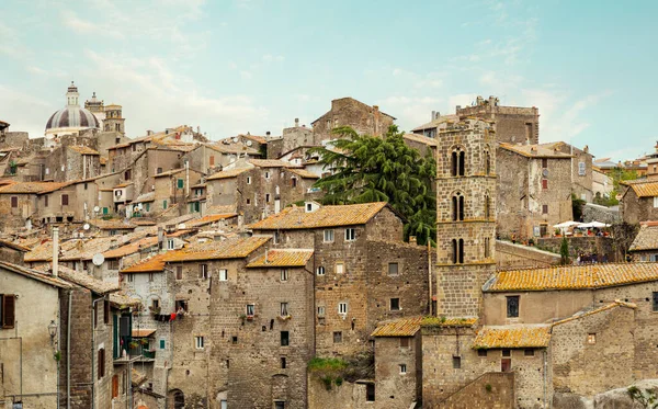 Panorama Ville Ronciglione Dans Région Latium Italie — Photo