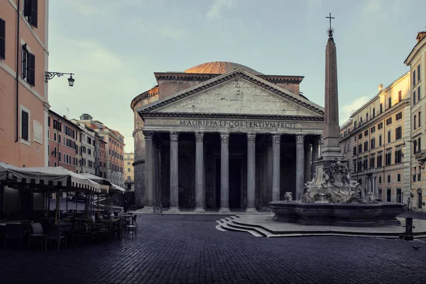 Pantheon Byggnad Rom Stad Italien — Stockfoto
