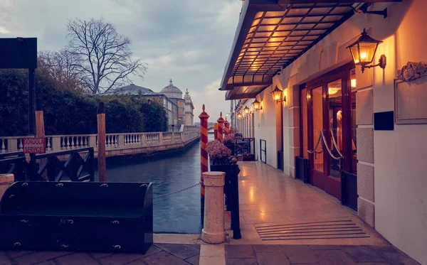 Luxushotel Venedig Italien Stockbild