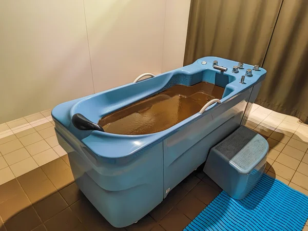 Mud Bath Spa Centers Mud Therapy Treatment Spas — Stock Photo, Image