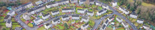 Tanácsi Lakások Szegény Lakótelep Sok Szociális Jóléti Kérdések Port Glasgow — Stock Fotó