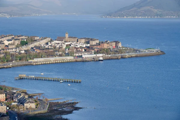 Gourock Airview Lyle Hill Greenock Inverclyde — 스톡 사진