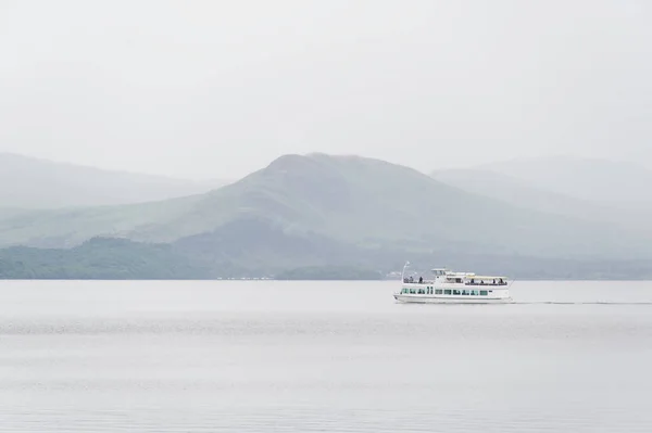 stock image Tour boat and passengers during the summer tourism season UK