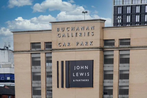 Tienda John Lewis Buchanan Galleries Glasgow City Centre — Foto de Stock