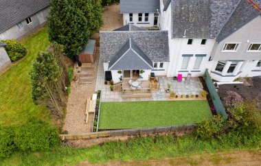 İskoçya 'nın Renfrewshire kırsalında lüks konut geliştirme