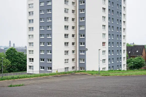 stock image High rise council flats in Glasgow city UK