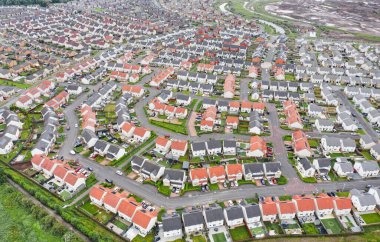 Bishopton İngiltere 'deki Dargavel' de yeni konut geliştirme çalışmaları