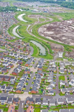 Bishopton İngiltere 'deki Dargavel' de yeni konut geliştirme çalışmaları