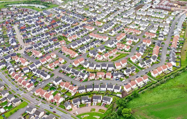 Stock image New housing development at Dargavel in Bishopton UK