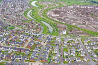 Bishopton İngiltere 'deki Dargavel' de yeni konut geliştirme çalışmaları