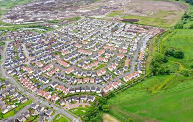 Bishopton İngiltere 'deki Dargavel' de yeni konut geliştirme çalışmaları