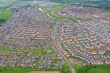 Bishopton İngiltere 'deki Dargavel' de yeni konut geliştirme çalışmaları