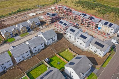 Bishopton İngiltere 'deki Dargavel' de yeni konut geliştirme çalışmaları