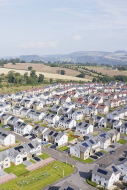 Bishopton İngiltere 'deki Dargavel' de yeni konut geliştirme çalışmaları