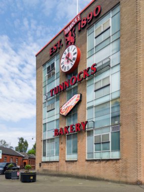  Tunnocks pasta ve bisküvi fabrikası ve merkez ofisi
