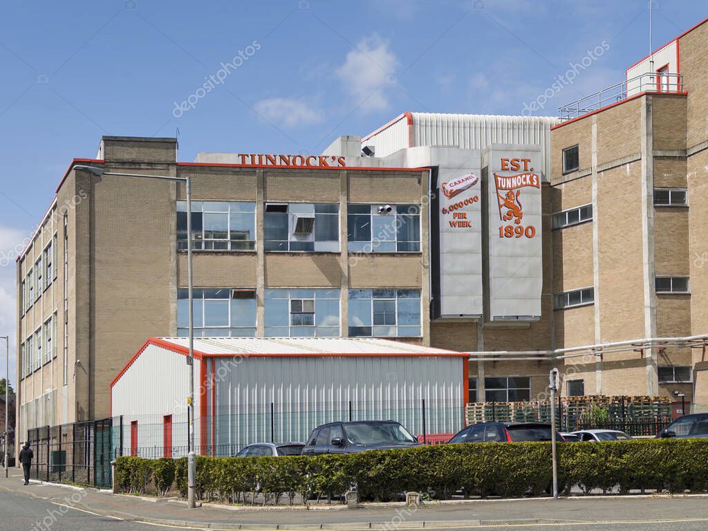 Tunnocks cake and biscuit factory and head office