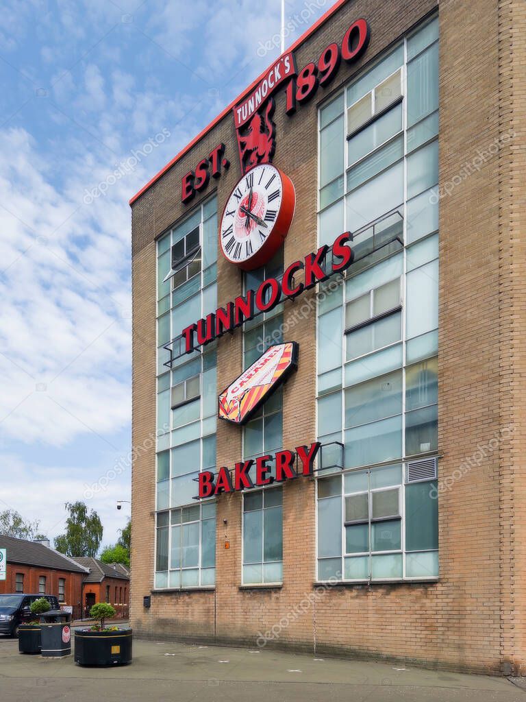 Tunnocks cake and biscuit factory and head office